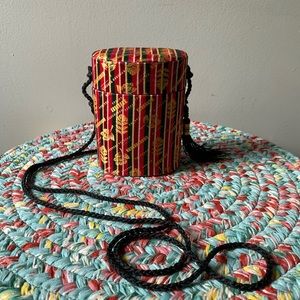 Vintage silk Chinese purse